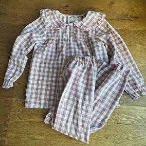 Pink Plaid Kids Mud Kingdom Size 130 Youth 8 Little Girl Pajamas